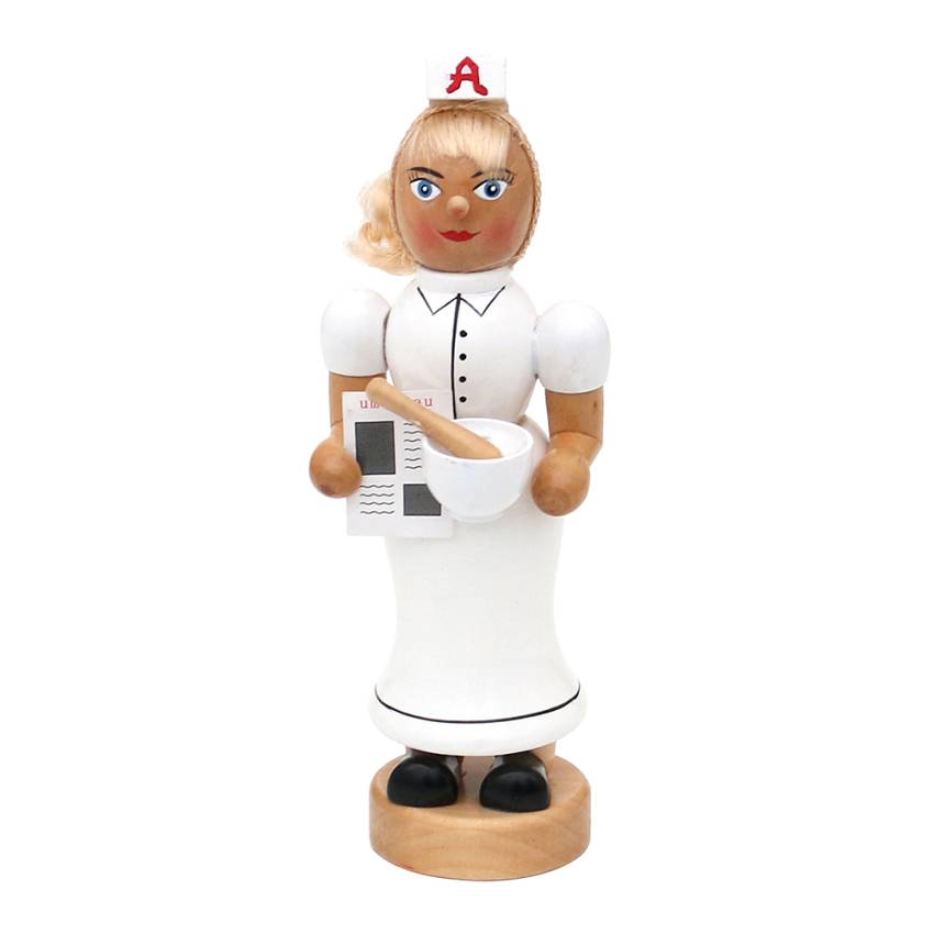 räucherfrau weiß apothekerin