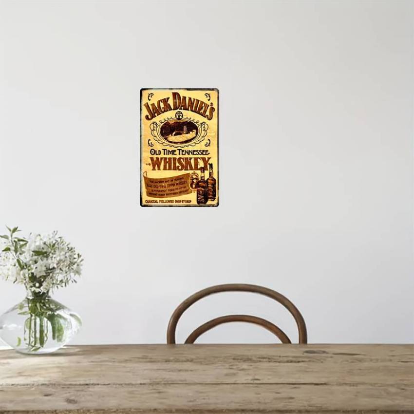 Blechschild Jack Daniel Whiskey Kneipenschild 20x30cm Retro Vintage, tolle Rtero Grafik für Bar Kneipe oder Sammler und Whidky Liebhaber hier günstig online