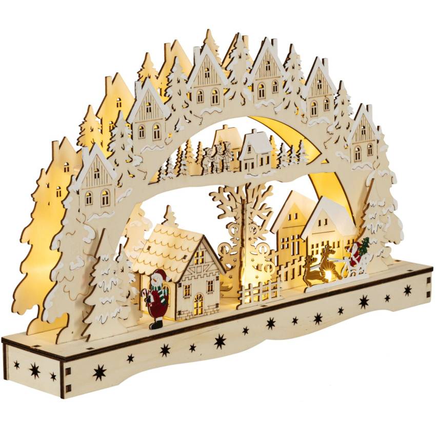 3D-Lichterbogen weihnachtsdeko Kinderzimmerdeko