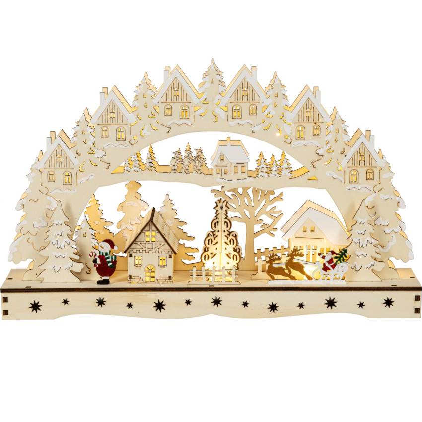 3D-Lichterbogen weihnachtsdeko Kinderzimmerdeko