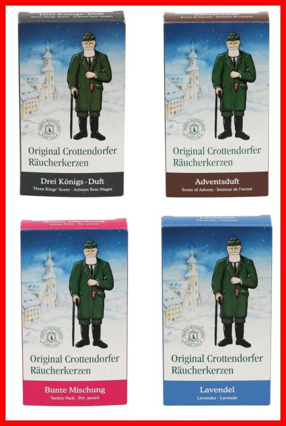 Räucherkerzen im edle 4 Duftnoten hier