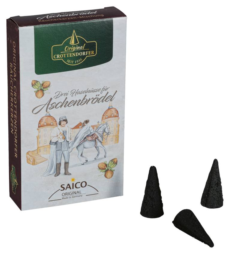 Aschenbrödel räucherkegel kerzen