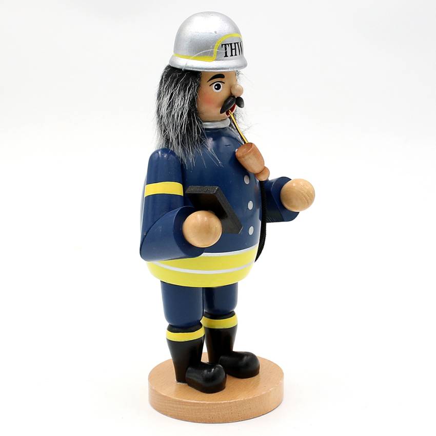 Holz Räuchermann " THW-Helfer " mit Uniform