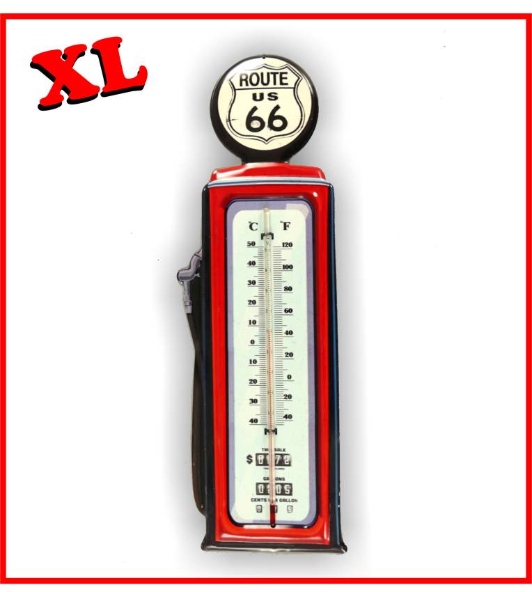 Wandschild Blechschild Thermometer Antik Eisen