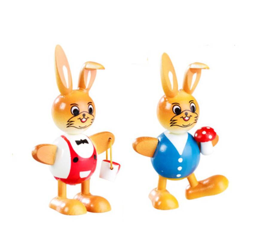 knickohr hasen holzkunst hasen