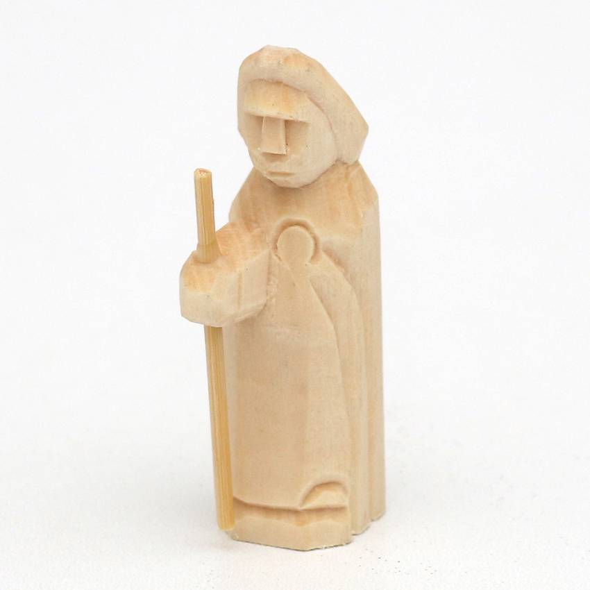 Heilige Familie   Miniaturen geschnitzte Holzkunst