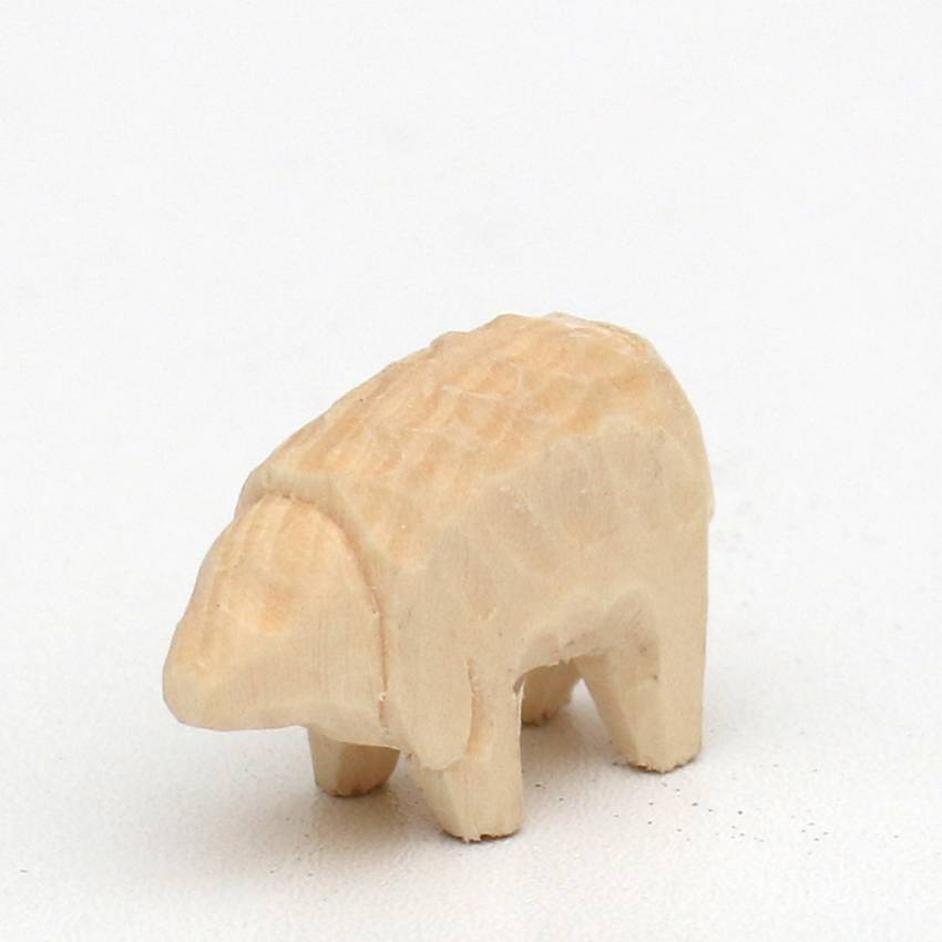 Heilige Familie   Miniaturen geschnitzte Holzkunst