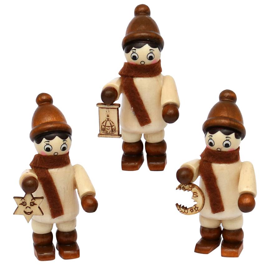 Lampoinkinder,Winterkinder,Sammlerfiguren