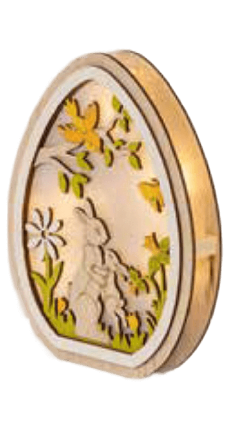 LED-Osterei – beleuchtet günstige Osterdeko mit Timerfunktion