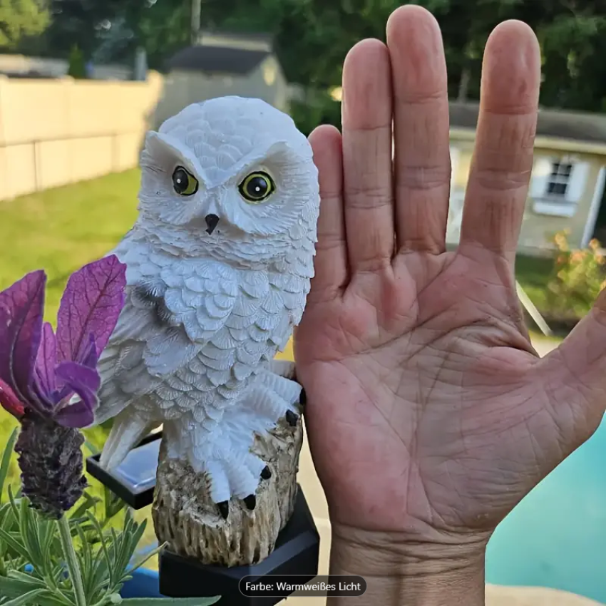 Solar-Adler-Lampe LED-Außenbeleuchtung Gartenleuchte