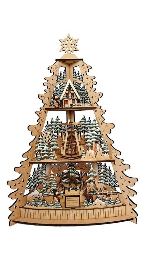 3d-led weihnachtsberg hgd saico