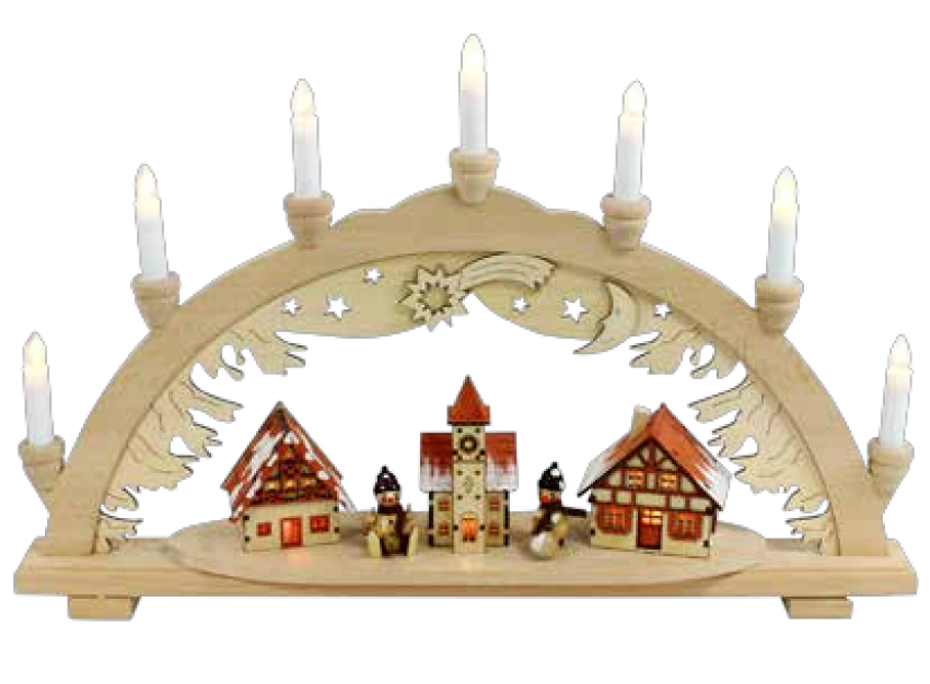 weihnachtsdeko sigro premium lichterbogen