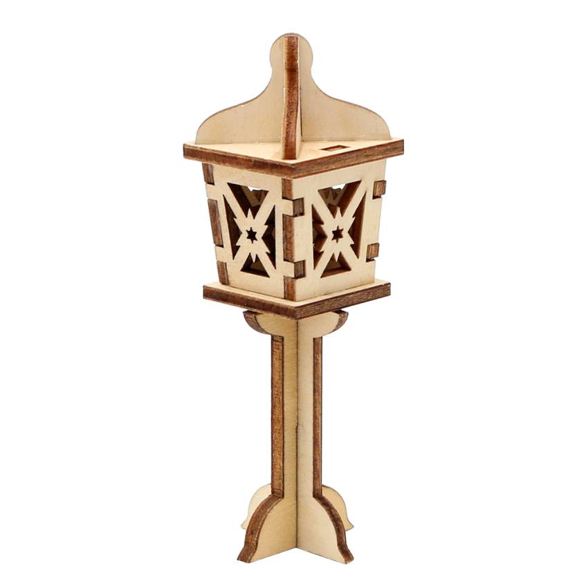 laterne straßenlaterne miniatur holz