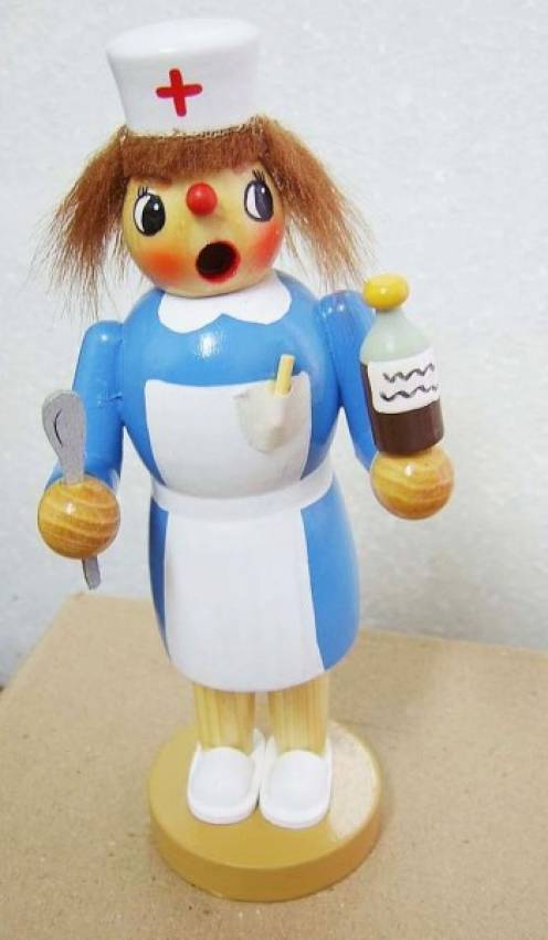 Räucherfrau Krankenschwester