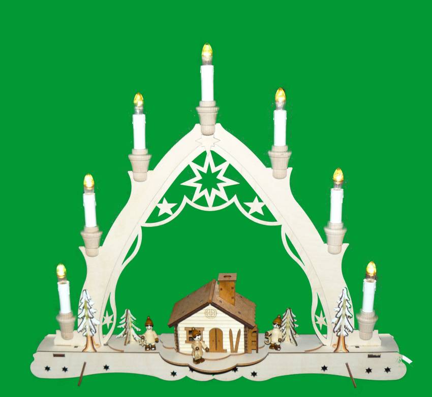 schwibbogen mit räucherhaus