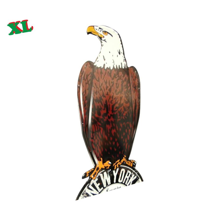 Wanndschild Blechschild Adler Motorrad Biker Retro  hier harley