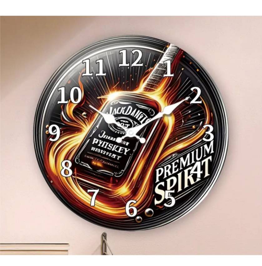 Jack Daniels Design Wanduhr nostalgie Flair