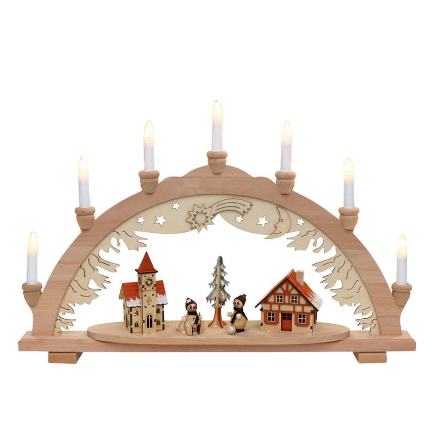 3d lichterbogen schneemannfiguren 220v beleuchtet