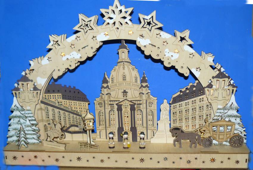 3d schwibbogen dresdener frauenkirche neumarkt