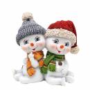 schneemann kinder liebespaar
