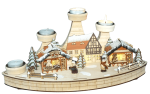 leuchter advent innen beleuchtete weihnachtsmarkt teelichhalter