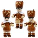 XL Miniaturen – Set Bergleute mit Instrumenten aus Holz