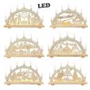 schwibbogen in traditioleller bauweise doppelschwibbogen led beleuchtet